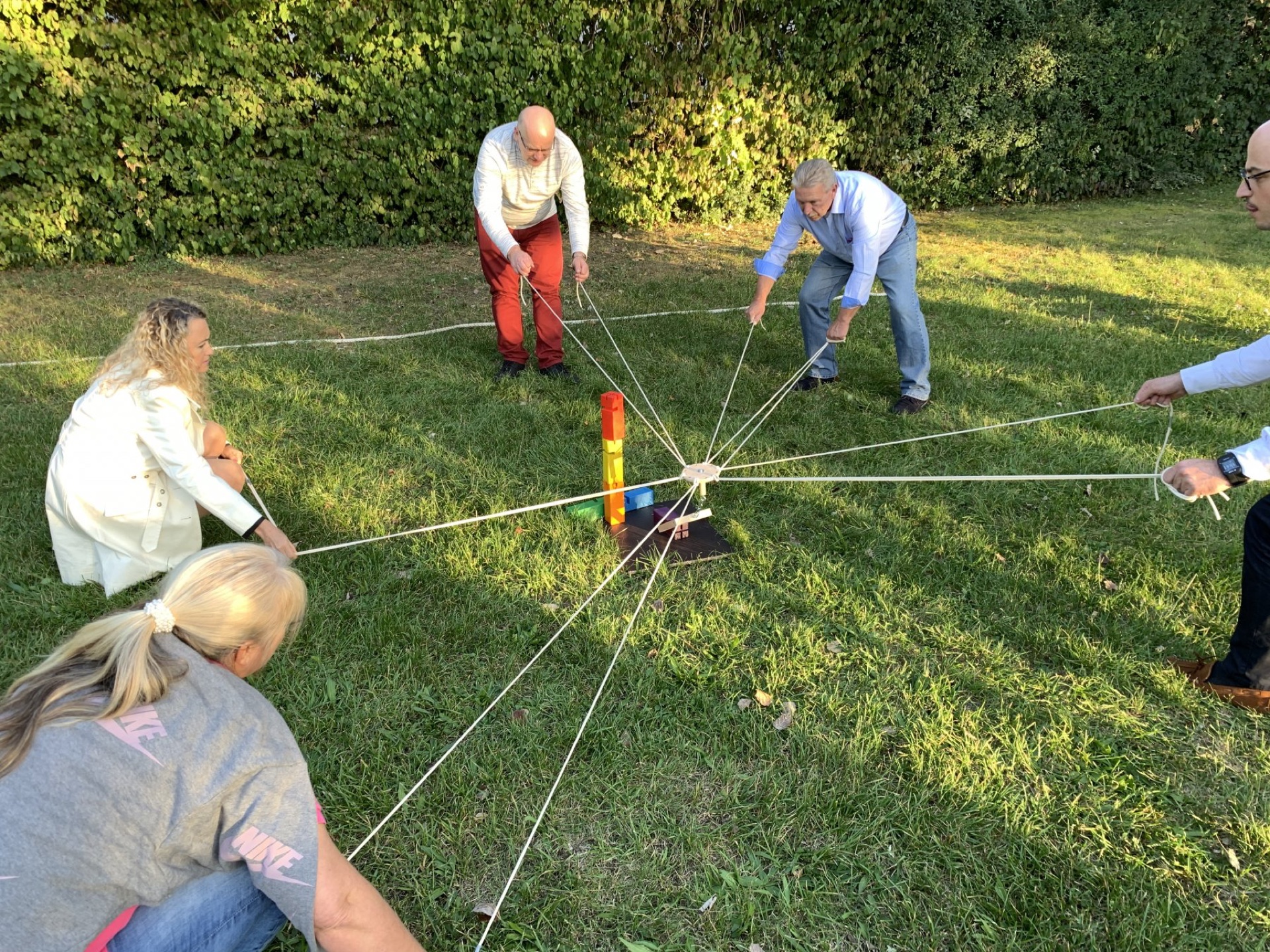 Team Challenge: diverse tasks during the team event